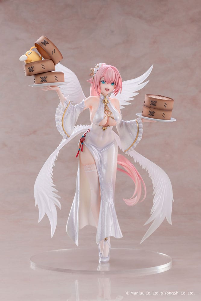 Azur Lane Estatua PVC 1/6 Theseus: New Year's White Plumage Ver. 27 cm