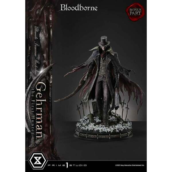 Bloodborne Estatua Ultimate Premium Masterline Series 1/4 Gehrman Bonus Version 68 cm