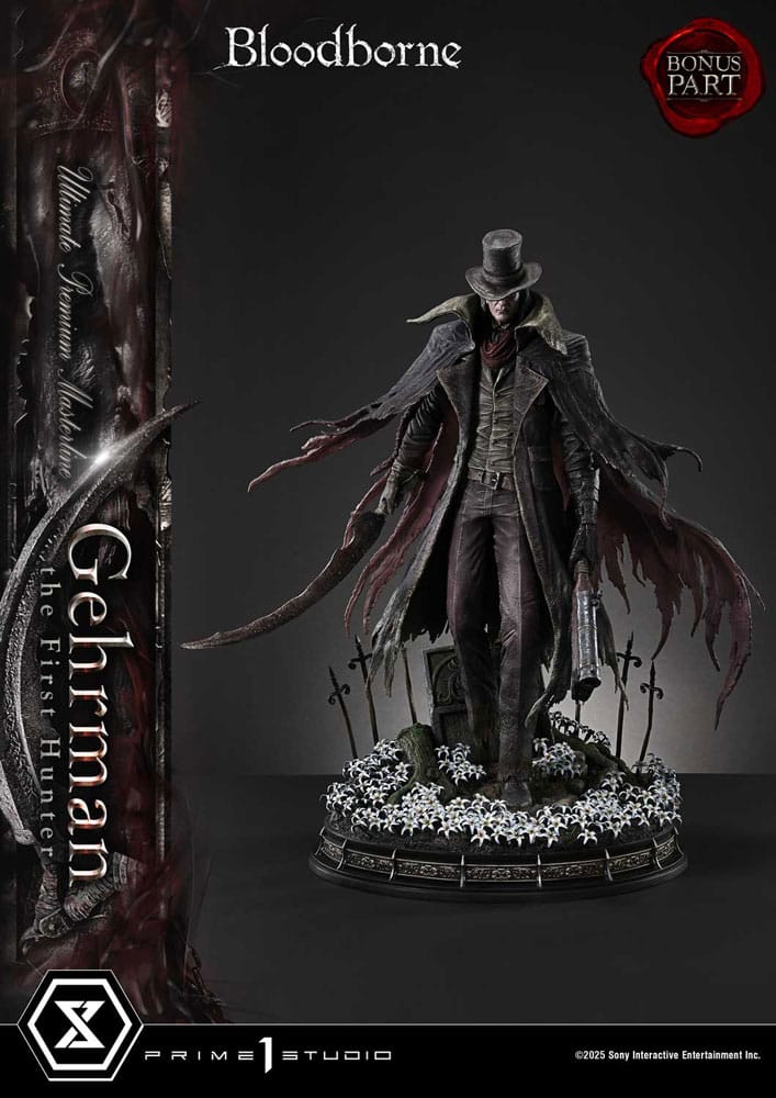 Bloodborne Estatua Ultimate Premium Masterline Series 1/4 Gehrman Bonus Version 68 cm