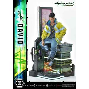 Cyberpunk: Edgerunners Estatua Real Elite Masterline Series 1/4 David 58 cm
