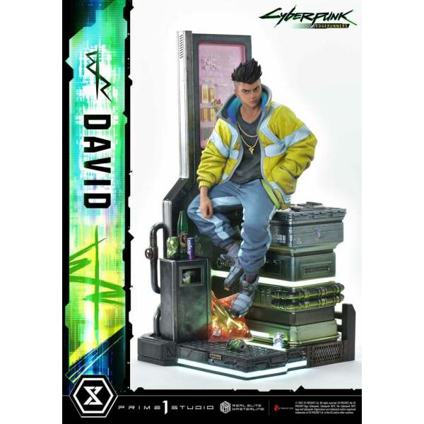 Cyberpunk: Edgerunners Estatua Real Elite Masterline Series 1/4 David 58 cm