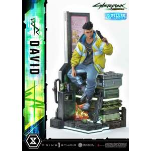 Cyberpunk: Edgerunners Estatua Real Elite Masterline Series 1/4 David Bonus Version 58 cm