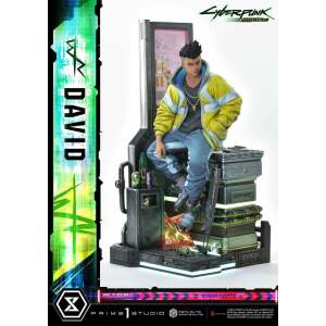 Cyberpunk: Edgerunners Estatua Real Elite Masterline Series 1/4 David Deluxe Bonus Version 58 cm