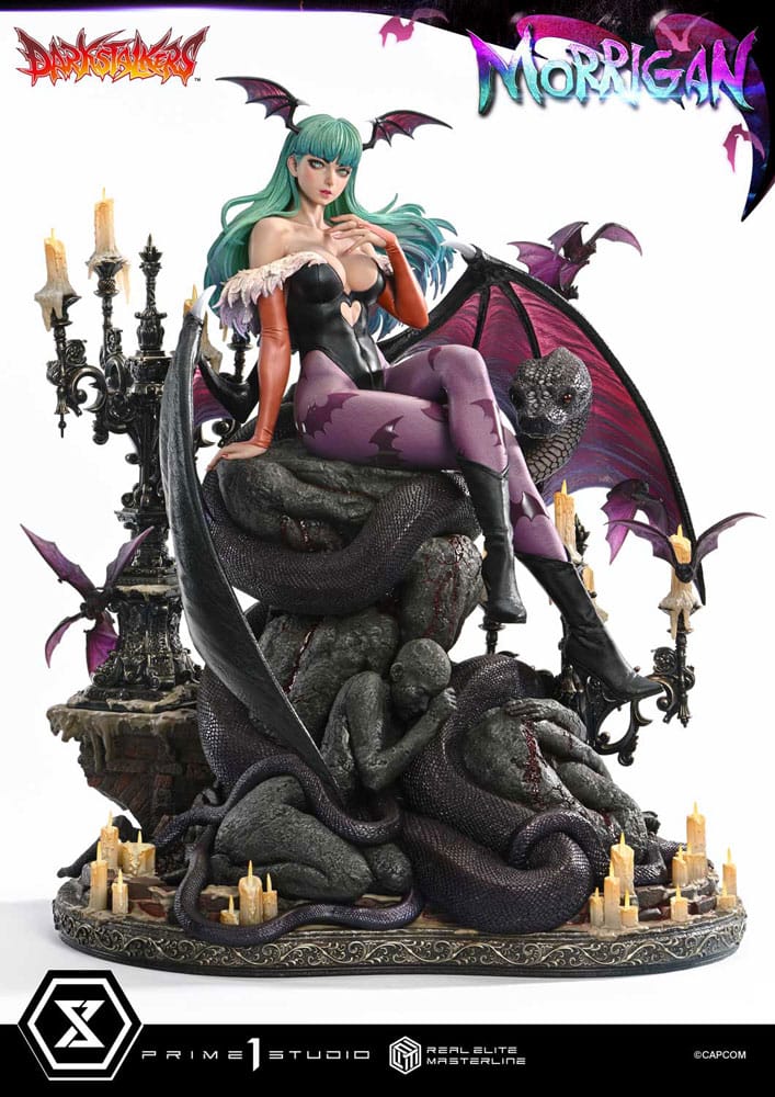 Darkstalkers Estatua Real Elite Masterline Series 1/4 Morrigan Bonus Version 55 cm