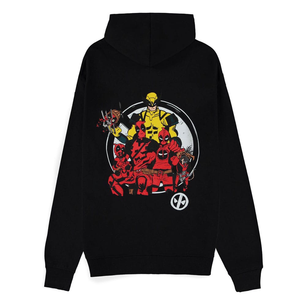 Deadpool Sudadera Capucha Family Portrait talla XL