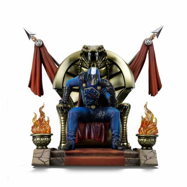 GI Joe Estatua 1/10 Art Scale Cobra Commander 25 cm