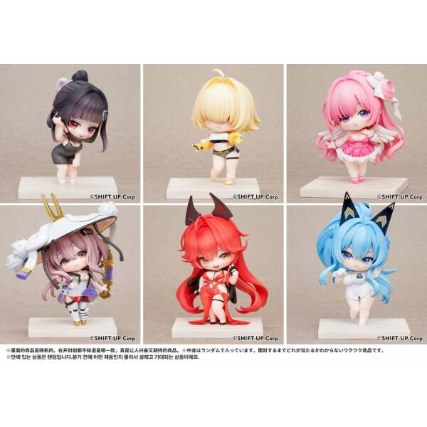 Goddess of Victory: Nikke Pack de 6 Minifiguras SAC Series Chibi Vol. 2 10 cm
