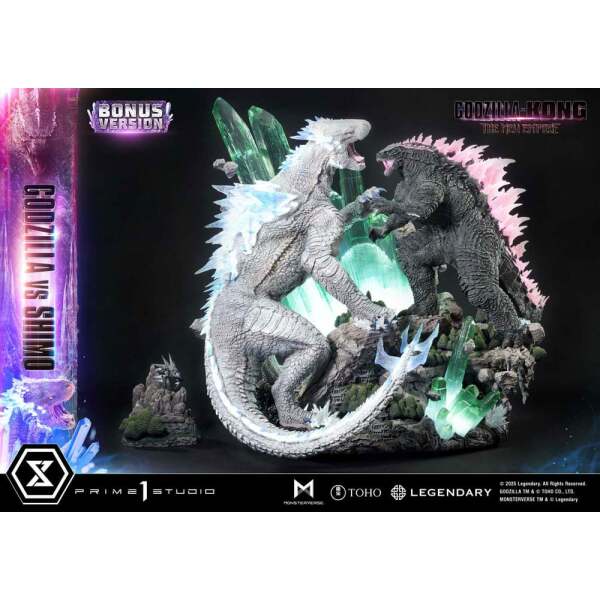 Godzilla x Kong: The New Empire Estatua Ultimate Diorama Masterline Series Godzilla vs Shimo Bonus Version 86 cm