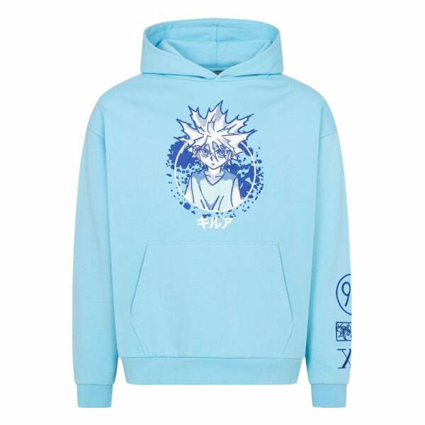 Hunter x Hunter Sudadera capucha Graphic Blue talla S
