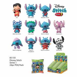 Lilo & Stitch Colgantes PVC 3D Serie 1 Expositor (24)