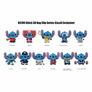 Lilo & Stitch Colgantes PVC 3D Series 1 Sport Expositor (24)