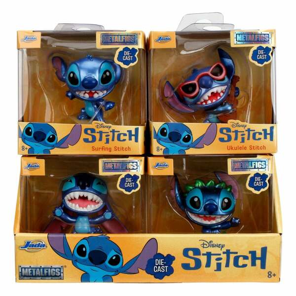 Lilo & Stitch Figuras Nano Metalfigs Diecast Wave 2 7 cm Surtido (12)