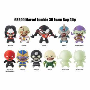 Marvel Colgantes PVC 3D Series 1 Zombies Expositor (24)