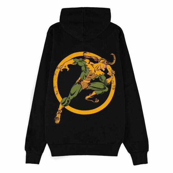 Marvel Sudadera capucha Loki Comic talla XL