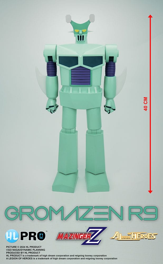 Mazinger Z Figura Legion of Heroes Gromazen R9 40 cm