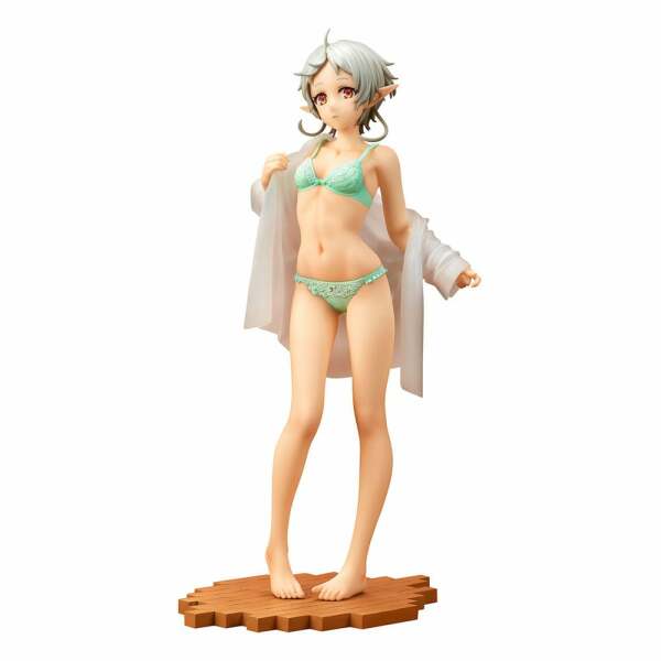 Mushoku Tensei Jobless Reincarnation II Isekai Ittara Honki Dasu Estatua PVC 1/7 Sylphiette Greyrat Changing Clothes Mode 23 cm
