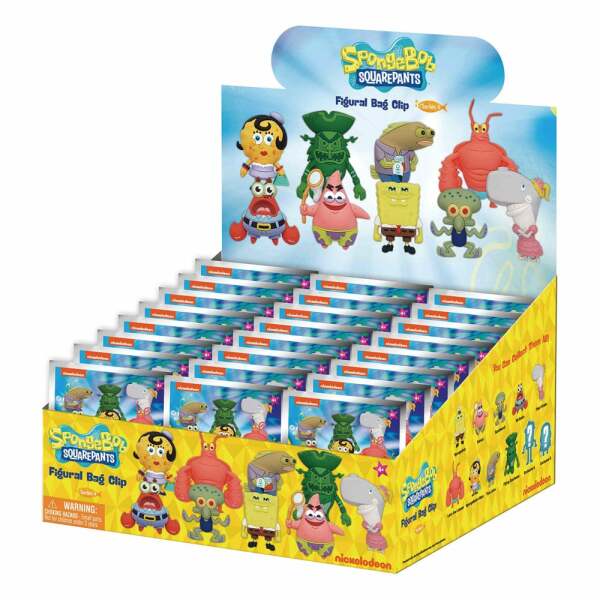 Nickelodeon Classics Colgantes PVC 3D Series 4 Expositor (24)