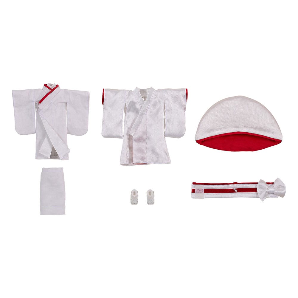 Original Character Accesorios Para Las Figuras Nendoroid Doll Outfit Set: Shiromuku