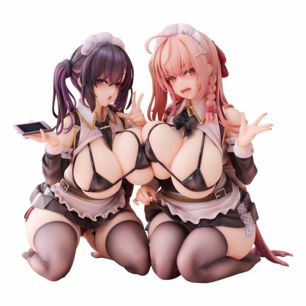 Original Character pack de 2 Estatuas PVC 1/5 Koho Miya & Otsuhane Fuwari illustration by Ninoude 18 cm