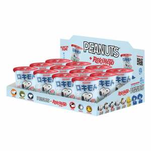 Peanuts + Rokimoto Figuras Blind Box 10 cm Expositor (12)