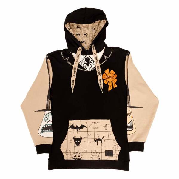 Pesadilla antes de Navidad by Loungefly chaqueta con capucha Major talla S