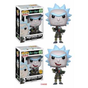 Rick y Morty POP! Animation Vinyl Figuren Weaponized Rick 9 cm Surtido (6)