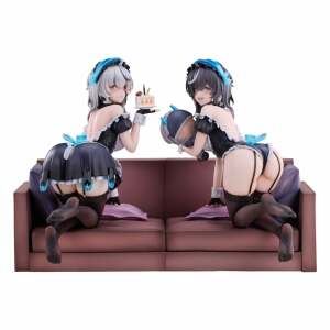 Snowbreak Containment Zone Pack de 2 Estatuas PVC 1/6 Cherno & Meursault Apprentice Maid Ver. Deluxe Edition 19 cm