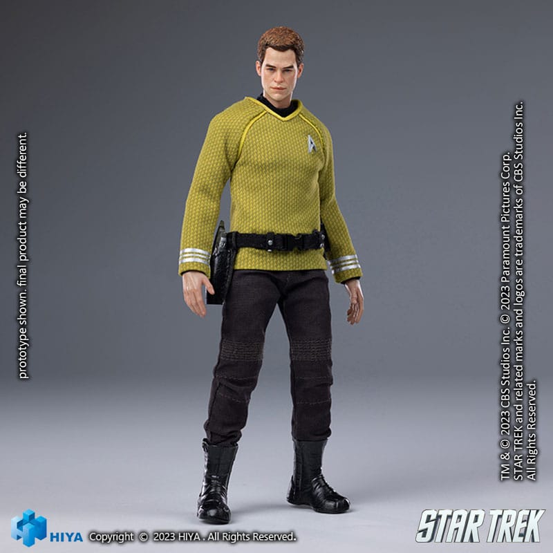 Star Trek Figura 1/12 Exquisite Super Series Kirk 16 Cm