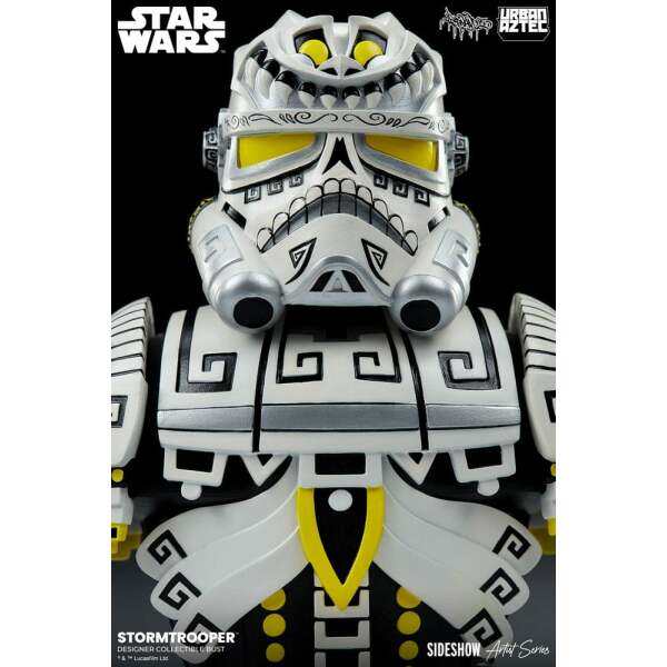 Star Wars Busto de diseño Sideshow Artist Series Stormtrooper by Jesse Hernandez 18 cm