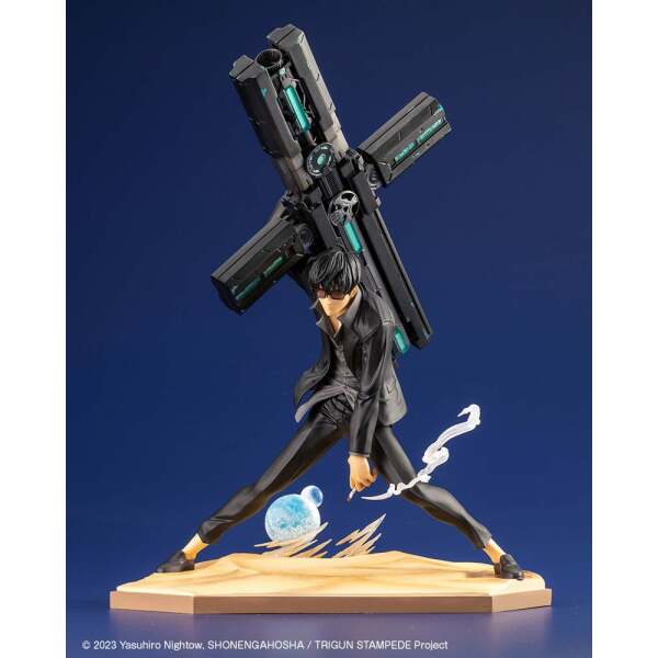 Trigun Stampede Estatua ARTFXJ PVC 1/8 Nicholas D. Wolfwood Trigun Stampede Ver. 28 cm