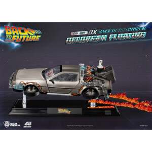 Back to the Future Estatua Egg Attack Floating Back to the Future II DeLorean Deluxe Version heo EU Exclusive 20 cm