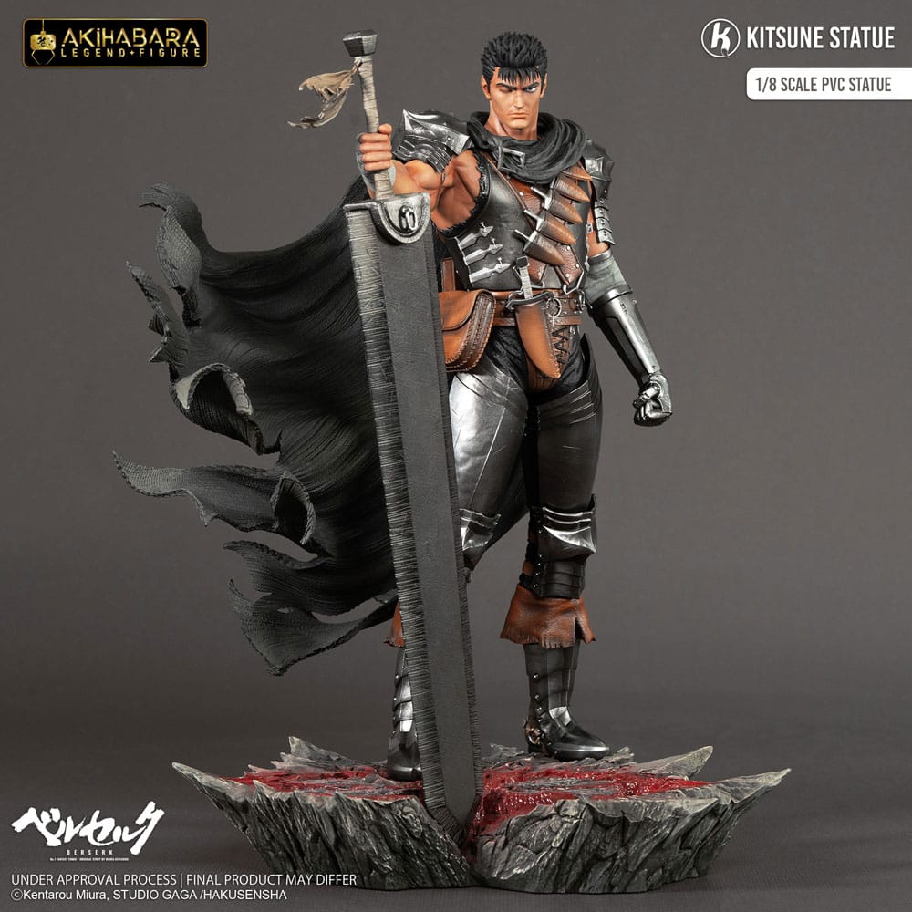 Berserk Estatua PVC Akihabara Legend Figure 1/8 Guts 30 cm