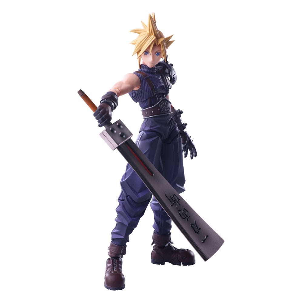 Final Fantasy VII Bring Arts Figura Cloud Strife Hardedge Ver. 15 Cm