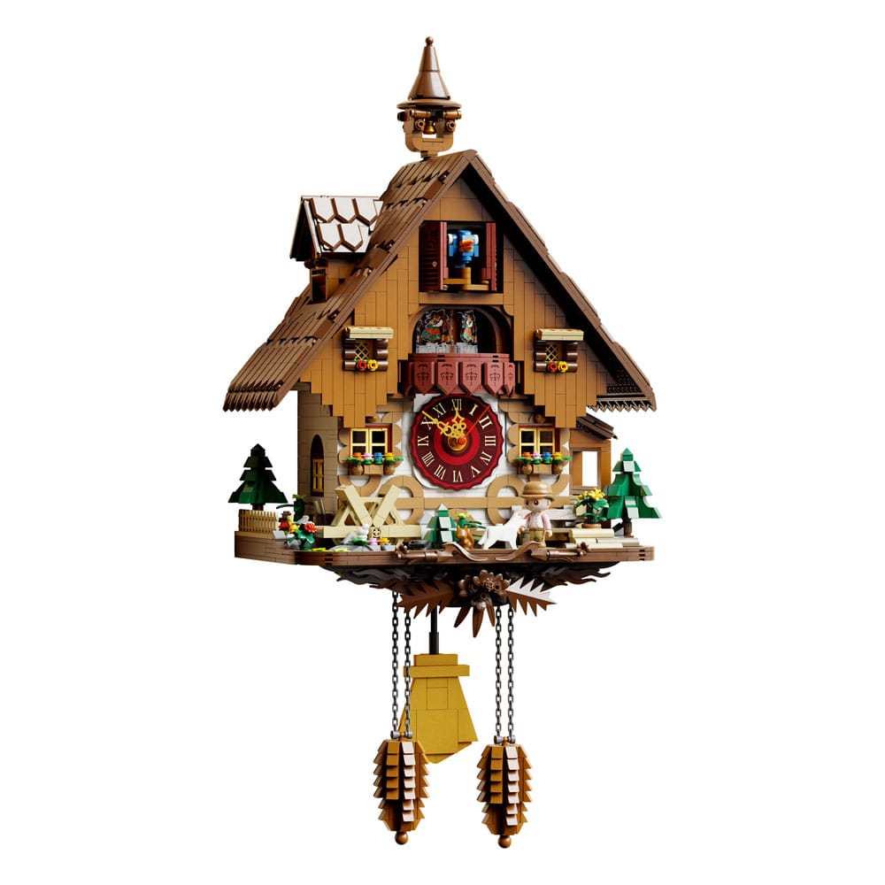 Kit De Construcción Original-Retro Series Retro Cuckoo Clock 60 Cm