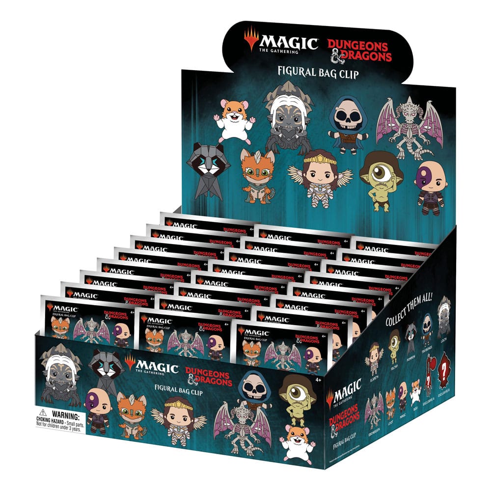 Magic The Gathering Colgantes PVC 3D Expositor Series 1 (24)