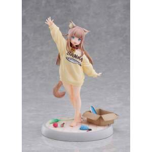 My Cat Is a Kawaii Girl Estatua 1/6 Kinako Play With Ver. AmiAmi 21 cm