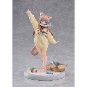 My Cat Is a Kawaii Girl Estatua 1/6 Kinako Play With Ver. AmiAmi  Limited Edition 21 cm