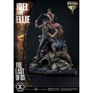 The Last of Us Part I Estatua Ultimate Premium Masterline Series Joel & Ellie Deluxe Version (The Last of Us Part I) 73 cm