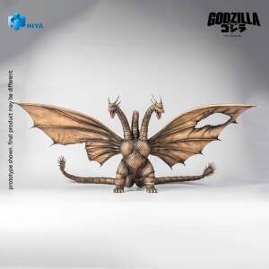 Godzilla vs. King Ghidorah (1991) Figura Exquisite Basic King Ghidorah Battle Damaged Version 33 cm