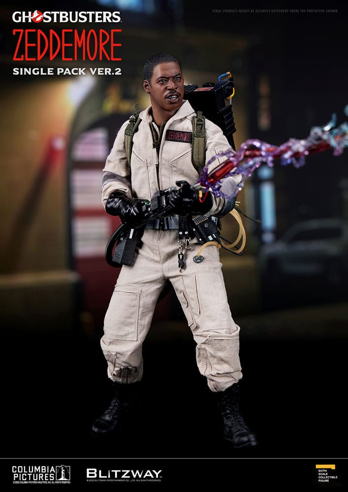 Los Cazafantasmas Figura Premium UMS 1/6 Winston Zeddemore Ver. 2 31 Cm