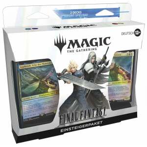 Magic the Gathering Final Fantasy Caja de Kits de inicio de 2024 (12) alemán