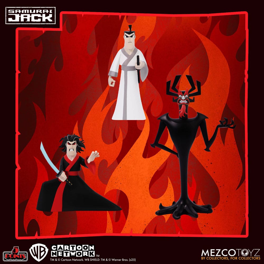 Samurai Jack Figuras Deluxe Set 5 Points 9 Cm Surtido (24)