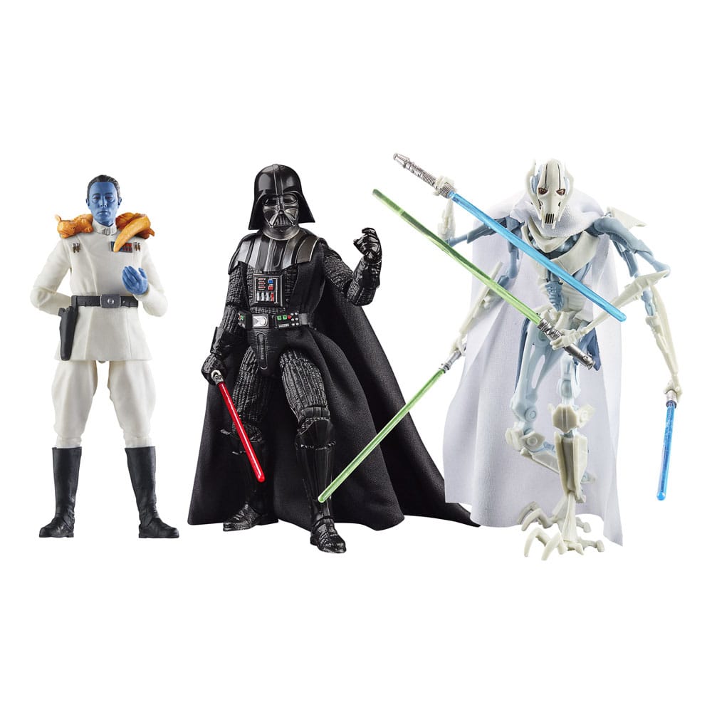 Star Wars Black Series Pack De 3 Figuras Masters Of Evil 15 Cm