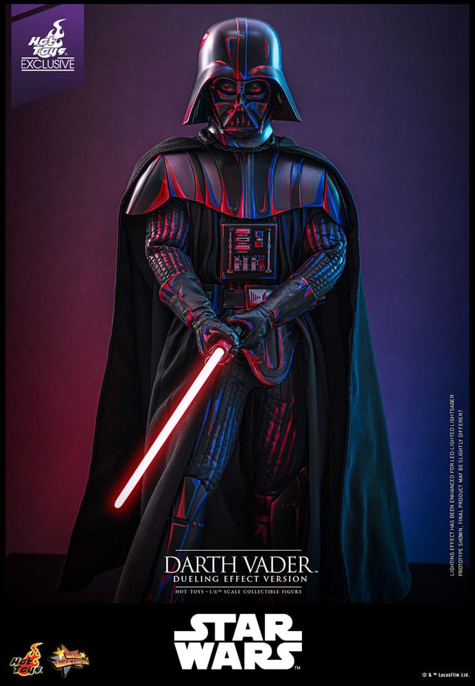 Star Wars Figura Movie Masterpiece 1/6 Darth Vader (Dueling Effect Version) Hot Toys Exclusive 35 Cm