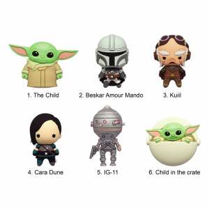 Star Wars: The Mandalorian Imáns 3D Series 1 Expositor (12)