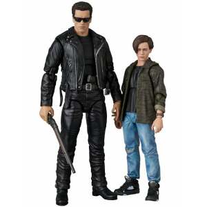 Terminator 2 Figura MAFEX T-800 (T2 Ver.) & John Connor 16 cm