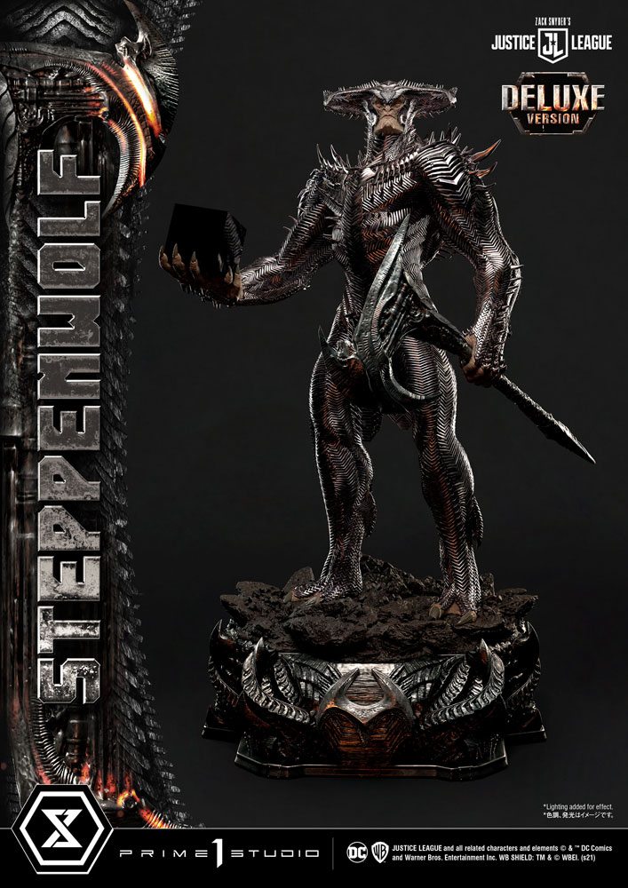Zack Snyder's Justice League Estatua Museum Masterline 1/3 Steppenwolf Deluxe Bonus Version 102 cm